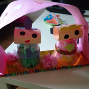 「ひなまつり」【写真投稿】お子さまの作品、みせてください！☆紙工作ドリルプレゼント☆の投稿画像