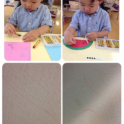 「落書きボーイ」お子さまの落書き落としに！リニューアルしたウェットワイパーシュ！シュ！をお試し！の投稿画像