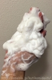 「しっかりとした弾力の泡が爽快です！」の画像