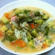 「☆７つの食材★魔法の彩りカラフル美肌豆乳スープ・。☆三」美肌お料理の写真大募集！　無添加ミスト化粧水とQUOカード1000円分進呈♪の投稿画像