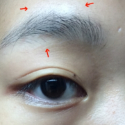 「面倒な…」長期モニター募集！女のヒゲに眉毛に！フランス発の顔用抑毛美容液！の投稿画像