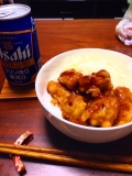 甘辛チキン丼