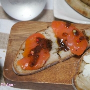 「サワーブレッドとスモークサーモンのマリネ」秋の味覚はオリーブオイルで決まり！料理の幅が広がる万能オイル！10名様！の投稿画像