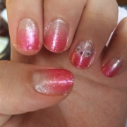 「グラデーションネイルです！」ネイルファン大募集★ネイルアートコンテストでジェルネイルキットを5名様プレゼントの投稿画像