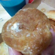 「３歳の息子と一緒に食べるおやつ’こんがりプチシュー’」【パッケージリニューアル記念プレゼント！】スイーツシーンの投稿大募集の投稿画像