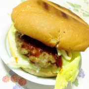 「手作りハンバーガー」【プラセンタドリンク15本5名様】秋の運動会！お弁当のオススメおかずおしえて♪の投稿画像