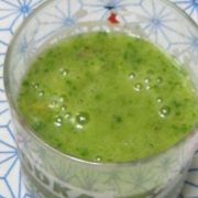 「桃とバナナともモロヘイヤのスムージー」美肌ドリンク（手作り）の写真大募集！　無添加ミスト化粧水と京手ぬぐいが当たる！の投稿画像