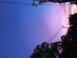 秋の夕空