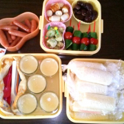 「ロールサンドにしました。」【プラセンタドリンク15本5名様】秋の運動会！お弁当のオススメおかずおしえて♪の投稿画像