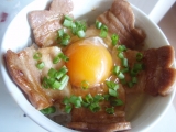 烏骨鶏の卵を使って・・・
