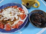 なすの煮浸し＆タコライス