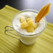 「ドライマンゴー＆パインの明日葉スムージー」美肌ドリンク（手作り）の写真大募集！　無添加ミスト化粧水と京手ぬぐいが当たる！の投稿画像