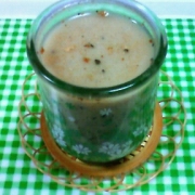 「☆ヘルシー♪生姜と胡麻ときな粉の美肌豆乳ドリンク☆」美肌ドリンク（手作り）の写真大募集！　無添加ミスト化粧水と京手ぬぐいが当たる！の投稿画像