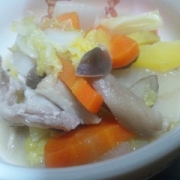 「豚汁♪(*´ー｀*)」フレッシュなレモンの香りが料理を一層おいしく！レモンオリーヴオイル★10名様★の投稿画像