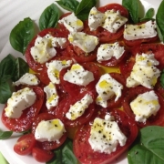 「オリーヴオイルを味わうカプレーゼ」フレッシュなレモンの香りが料理を一層おいしく！レモンオリーヴオイル★10名様★の投稿画像