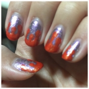 「ハロウィンどろどろネイル」ネイルアートコンテストでジェルネイルキットを5名様プレゼント★お題はハロウィンの投稿画像