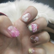 「カップケーキです♪」ネイルアートコンテストでジェルネイルキットを5名様プレゼント★お題はハロウィンの投稿画像