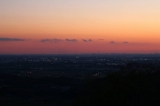 秋の夕空