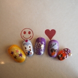 「ハロウィンアートコンテスト  アート手順」の画像（1枚目）