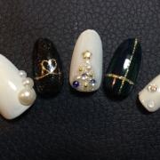 「大人クリスマス」クリスマスネイルアートコンテストでジェルネイルキット5名様プレゼント！ラソプロの投稿画像