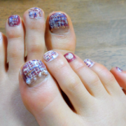 「ツイード」クリスマスネイルアートコンテストでジェルネイルキット5名様プレゼント！ラソプロの投稿画像