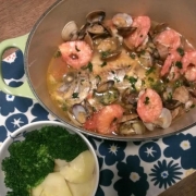 「あたたかくて簡単おいしいアクアパッツァ」美肌系★魚介料理★写真＆レシピ大募集！※過去に撮った写真もOK!!の投稿画像