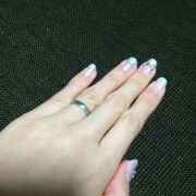 「セルフネイルポリッシュです。ストーンは100均で見つけました。」あなたの自慢のネイルを投稿して♪3名様にマットネイルが出来るキットをプレゼントの投稿画像