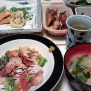 「サーモンとマグロで、簡単おいしくシミ予防♪」美肌系★魚介料理★写真＆レシピ大募集！※過去に撮った写真もOK!!の投稿画像