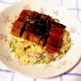 うなぎの和風オムライス