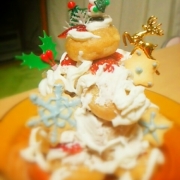 「プチシューでクロカンブッシュ☆」【スイーツ詰め合わせプレゼント】クリスマス&ldquo;デコスイーツ&rdquo;の写真大募集！！の投稿画像
