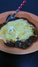 口コミ：びっくりドンキーのデミグラスハヤシ♡の画像（1枚目）