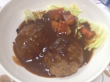 煮込みハンバーグ〜♪