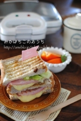 口コミ：＊ワクワク〜！ホットサンド＊の画像（3枚目）