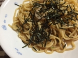 「海老と小柱の魚介醤油味」