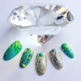 「新緑ネイル」の画像（1枚目）