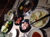 息子と一緒に