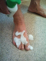 口コミ：夏です！素足キレイですか？の画像（2枚目）