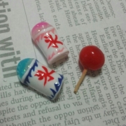 「かき氷ネイルパーツ」ハンドメイド好き集まれ～！ネイルパーツコンテスト★ジェルネイルキットが当たる！の投稿画像