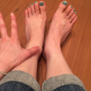 「足も夏の準備」素足と風景のオシャレ写真を投稿で☆ココバイオマスク」をプレゼント！の投稿画像