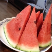 「形が変になりましたが・・・」【スイカ写真大募集！】旅行にも最適なスキンケアセットを10名様にプレゼント♪の投稿画像