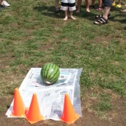 「【夏の風物詩】みんなでスイカ割り！！！」【スイカ写真大募集！】旅行にも最適なスキンケアセットを10名様にプレゼント♪の投稿画像