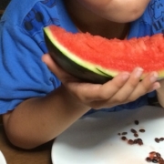 「スイカ大好き♪」【スイカ写真大募集！】旅行にも最適なスキンケアセットを10名様にプレゼント♪の投稿画像