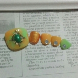 タイダイビジューフット