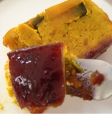 口コミ：ココナッツ風味のカボチャプリンケーキ（長いタイトル(笑)）の画像（7枚目）