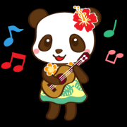 「ALOHA★PANDA」お名前シール　新デザイン募集　あなたが考えたキャラクター・柄がデザインになる！の投稿画像