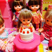 「メルちゃんおめでとう♡」メルちゃん画像コンテストイベント【かわいい写真を投稿して商品ゲット！】の投稿画像