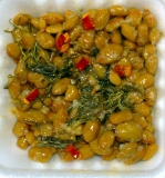 「納豆に、　【　ねこぶまんま　】、　オリーブオイル、　赤唐辛子　を加えました。」の画像（1枚目）