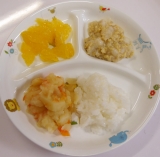 口コミ記事「ランチプレートで楽しむ離乳食♪「さふぁり・子供食器セット（オリジナル）」」の画像