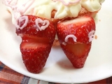 口コミ：レンジで簡単☆母の日ケーキの画像（1枚目）