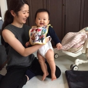 「抱っこしてにこにこ！」抱っこひもアンケート＆撮影モデル募集の投稿画像